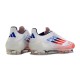 adidas F50 Elite FG Homme Advancement - Blanc Rouge Bleu