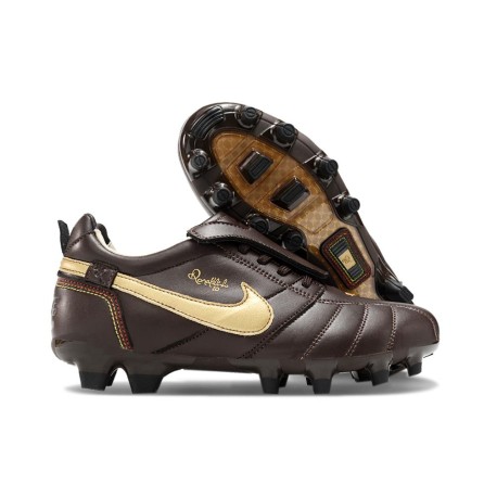 Crampon Nike Tiempo Legend X Elite FG Marron Or
