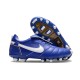 Crampon Nike Tiempo Legend X Elite FG R10 Bleu Blanc