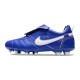 Crampon Nike Tiempo Legend X Elite FG R10 Bleu Blanc