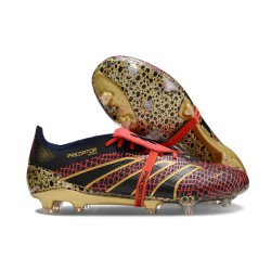 Adidas Predator Fold-over Tongue Elite FG Year Of The Snake -Rouge Lucide Or Noir