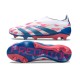 adidas Predator Elite LL FG Neuf Blanc Ftwr Bleu Solaire Rose Solaire