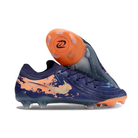 Nike Phantom Luna ii Elite Low FG Bleu Orange Or