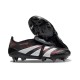 Adidas Predator FT Elite FG Nouvelles Noir Gris Quatre Rouge Lucide
