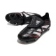 Adidas Predator FT Elite FG Nouvelles Noir Gris Quatre Rouge Lucide