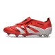 Adidas Predator FT Elite FG Nouvelles Rouge Lucide Blanc Noir