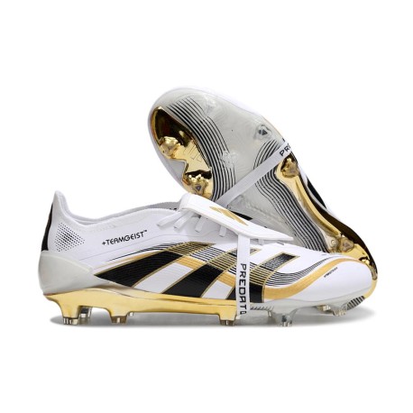 Adidas Predator FT Elite FG Nouvelles Blanc Ftwr Or Métallique