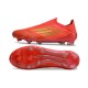 adidas F50 Elite Sans Lacets FG Rouge Solaire Or Métallique Rouge Vif