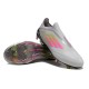 adidas F50 Elite Sans Lacets FG Gris Rose