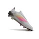 adidas F50 Elite Sans Lacets FG Gris Rose