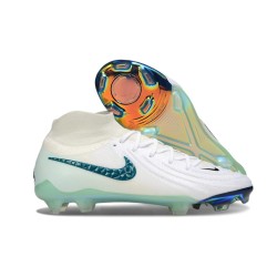 Chaussure Nike Phantom Luna 2 Elite FG Blanc Vert