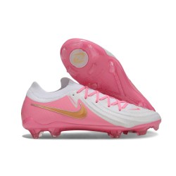 Nike Phantom Luna ii Elite Low FG Rose Blanc