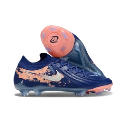 Nike Phantom Luna ii Elite Low FG X Haaland Bleu Vide Chrome