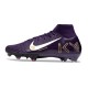 Nike Zoom Mercurial Superfly X Elite FG MBAPPÉ Violet Grandiose Ivoire Pâle