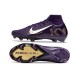 Nike Zoom Mercurial Superfly X Elite FG MBAPPÉ Violet Grandiose Ivoire Pâle