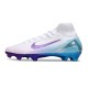 Nike Zoom Mercurial Superfly X Elite FG Blanc Violet Bleu
