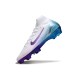 Nike Zoom Mercurial Superfly X Elite FG Blanc Violet Bleu