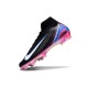 Nike Zoom Mercurial Superfly X Elite FG Noir Blanc Rose