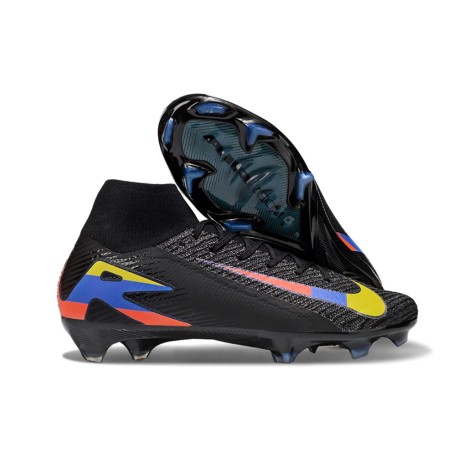 Nike Zoom Mercurial Superfly X Elite FG Noir Multicolore