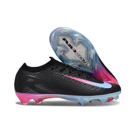 Nike Zoom Mercurial Vapor 16 Elite FG Noir Bleu Rose
