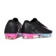 Nike Zoom Mercurial Vapor 16 Elite FG Noir Bleu Rose