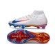 Chaussure Nike Mercurial Superfly 10 Elite FG Blanc Bleu Rouge