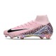 Chaussure Nike Mercurial Superfly 10 Elite FG Rose Noir