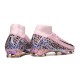 Chaussure Nike Mercurial Superfly 10 Elite FG Rose Noir