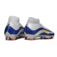 Chaussure Nike Mercurial Superfly 10 Elite FG Argent Bleu Jaune