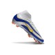Chaussure Nike Mercurial Superfly 10 Elite FG Argent Bleu Jaune