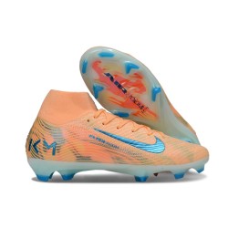 Chaussure Nike Mercurial Superfly 10 Elite FG KM Orange Bleu