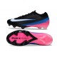 Nike Zoom Mercurial Vapor 16 Elite FG Noir Blanc Bleu Rose