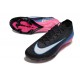 Nike Zoom Mercurial Vapor 16 Elite FG Noir Blanc Bleu Rose
