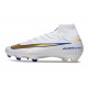 Chaussure Nike Mercurial Superfly 10 Elite FG Blanc Or Bleu