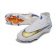 Chaussure Nike Mercurial Superfly 10 Elite FG Blanc Or Bleu