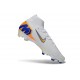 Chaussure Nike Mercurial Superfly 10 Elite FG Blanc Or Bleu