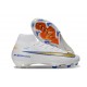Chaussure Nike Mercurial Superfly 10 Elite FG Blanc Or Bleu