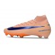 Chaussure Nike Mercurial Superfly 10 Elite FG Orange Bleu