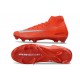 Chaussure Nike Mercurial Superfly 10 Elite FG Rouge Blanc