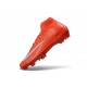 Chaussure Nike Mercurial Superfly 10 Elite FG Rouge Blanc
