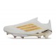 Chaussure adidas F50+ LL FG Blanc Or