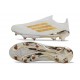 Chaussure adidas F50+ LL FG Blanc Or