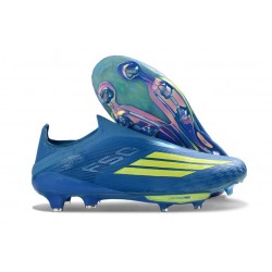 adidas F50+ LL FG MESSI Equipe Bleu Royal Jaune Solaire Bleu Semi Eclatant