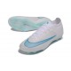 Crampons de Foot Nike Mercurial Vapor XVII Elite FG Blanc Bleu