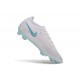 Crampons de Foot Nike Mercurial Vapor XVII Elite FG Blanc Bleu