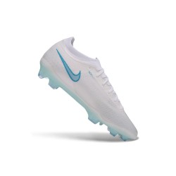 Crampons de Foot Nike Mercurial Vapor XVII Elite FG Blanc Bleu