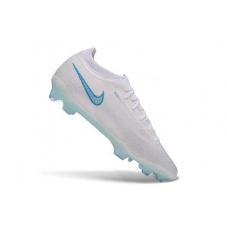 Crampons de Foot Nike Mercurial Vapor XVII Elite FG Blanc Bleu