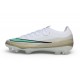 Nike Mercurial Vapor XVII Elite FG Blanc Vert luminescent Mtlc Or
