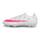 Crampons de Foot Nike Mercurial Vapor XVII Elite FG Blanc Rose