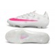 Crampons de Foot Nike Mercurial Vapor XVII Elite FG Blanc Rose